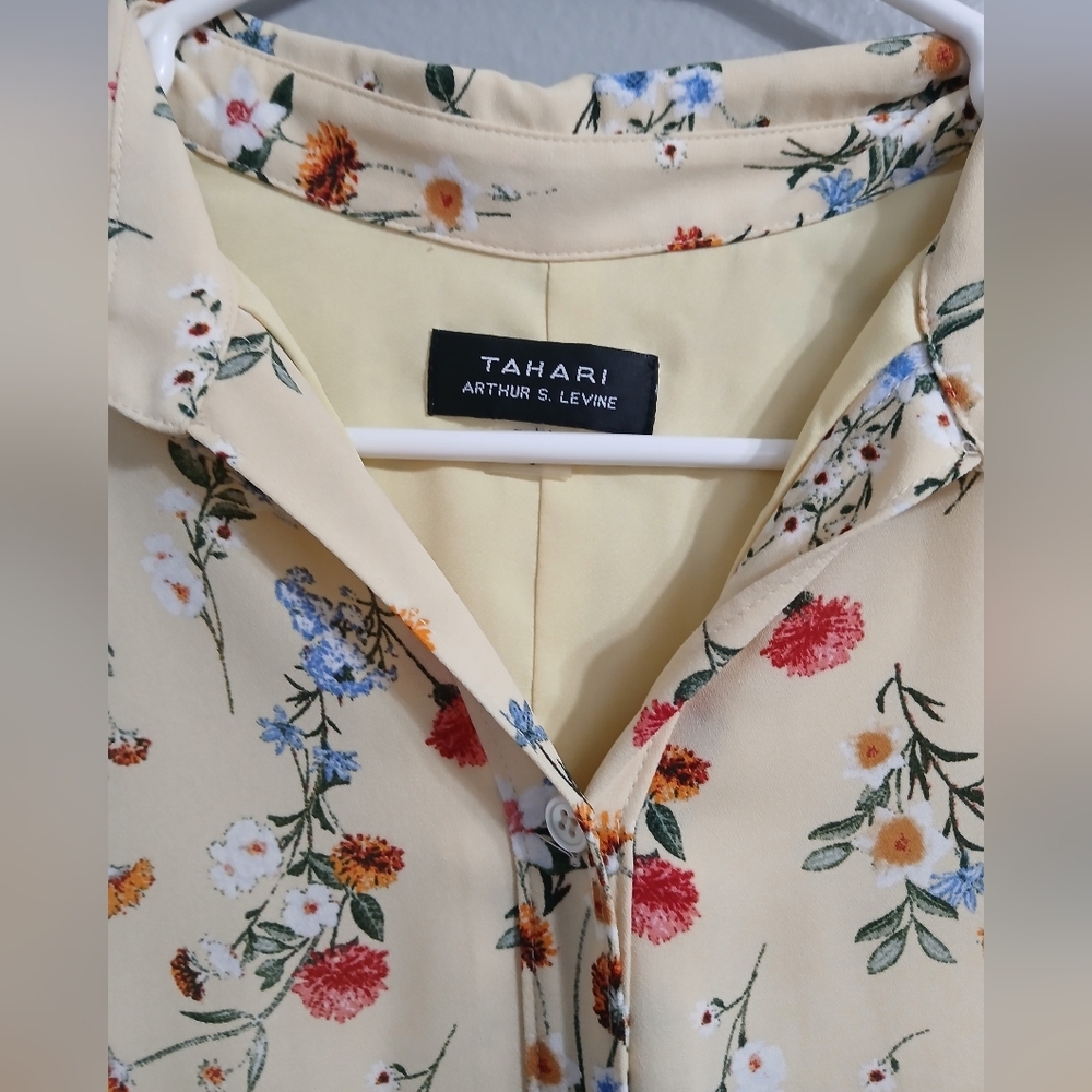 Tahari ASL Cream Midi Dress‎ Sophisticated and Versatile - Picture 4 of 13